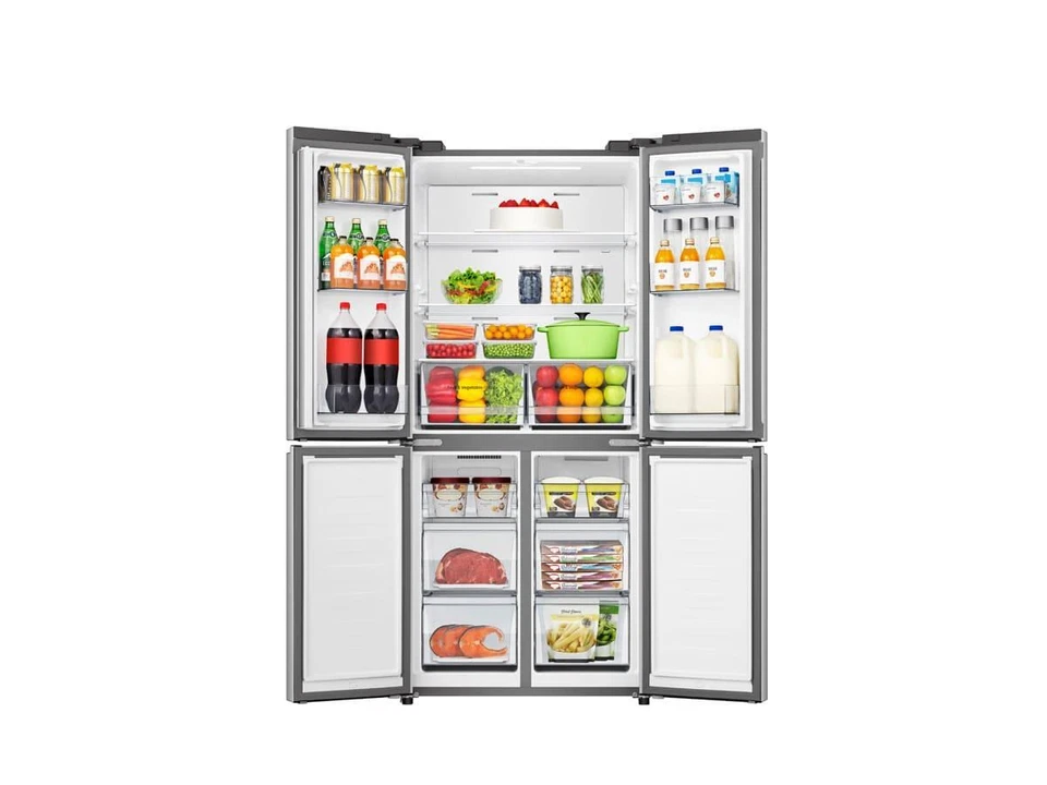 Hisense RQ5P470SETE frigorifero side-by-side Libera installazione 483 L E Bianco - Immagine 3 di 4