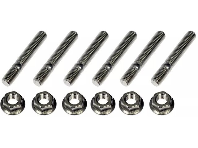 For 1996-2014 Chevrolet Tahoe Exhaust Flange Stud and Nut Front