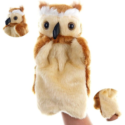 Brown Owl Hand Puppets Soft Finger Puppets Creative Baby Educational brown-owl-hand-puppets-soft-finger-puppets-creative-baby-educational