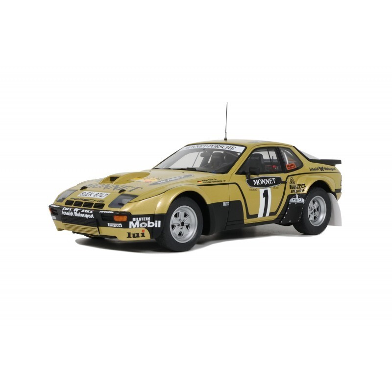 1/18 Porsche 924 Carrera GTS N. 1 Winner Rallye Hessen 1981 by