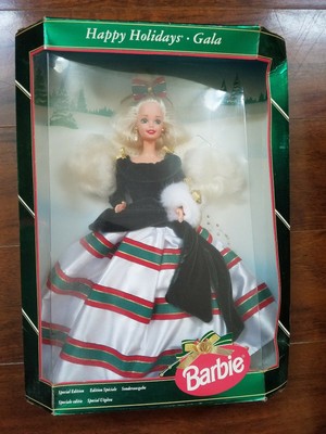 happy holidays gala barbie