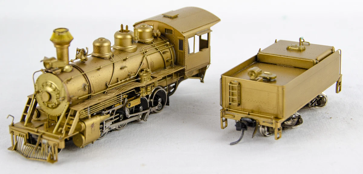 NWSL 1 87 HO Scale Brass Baldwin 70 Logging Mikado Locomotive