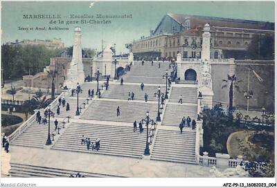 AFZP9-13-0685 - MARSEILLE - Monumentale Treppe Des Bahnhofs St-Charles