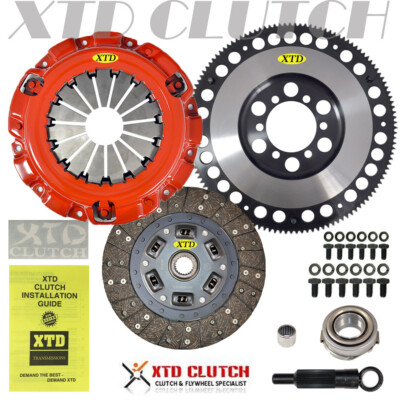 XTD STAGE 2 CLUTCH & XLITE FLYWHEEL KIT 1986 1987 1988 1989 1990