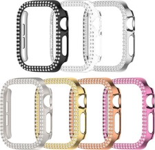 Bling Case for Apple Watch Series 10 42mm 46mm, Rhinestone Protective Case Cover