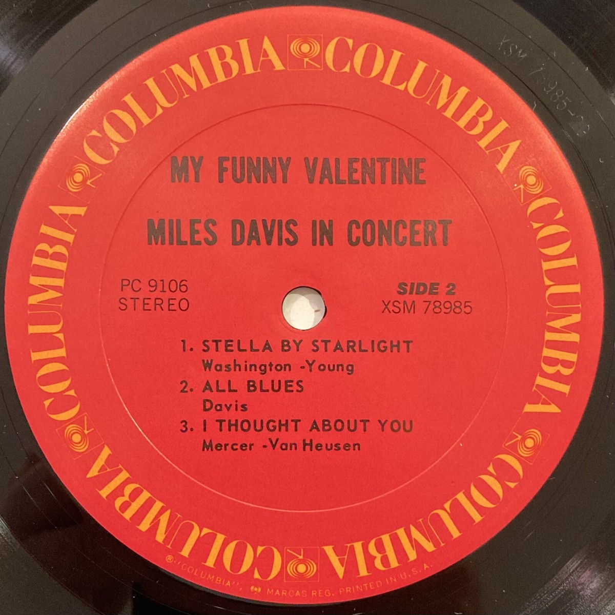 その他 LP Miles Davis My Funny Valentine - Miles Davis In Concert CS9106 COLUMBIA US /00260 41nVtLaEUaL._SY200_QL15_.jpg