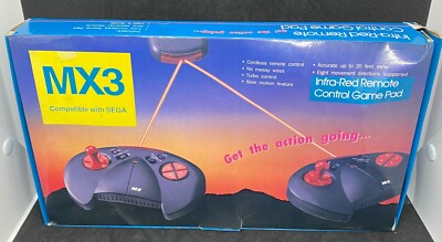 2 Controller Game Pad Sega Compatible - Infra Red Entfernt - MX3 Megadrive