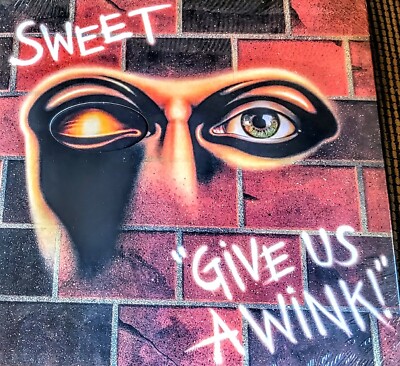 SWEET - GIVE US A WINK - VINYL LP  '' NEW, SEALED ''