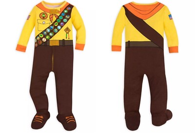 Disney Store Russell Stretchie Sleeper for Baby-Up Movie 3-6