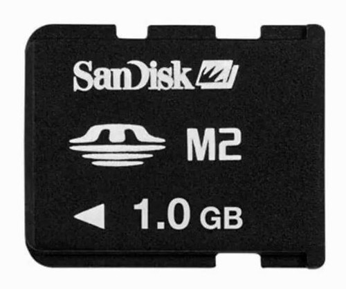 Genuine Sandisk 1Gb M2 Memory Stick Micro M2 + Adapter Sony PSP + phone (UK) NEW - Picture 6 of 24