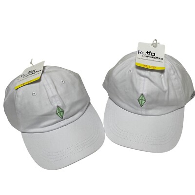 Re Zero EMILIA Embroidery Work Cap 2 Set Re:Zero Re Life Anime