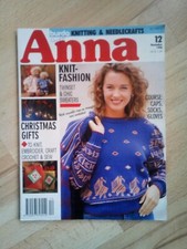 Anna Burda Knitting & Needlecrafts - December 1990