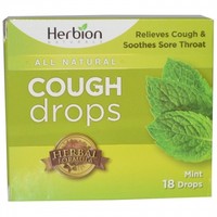 Herbion Cough Drops Mint 18 Lozenge Herbion Cough Drops Mint 18 Lozenge