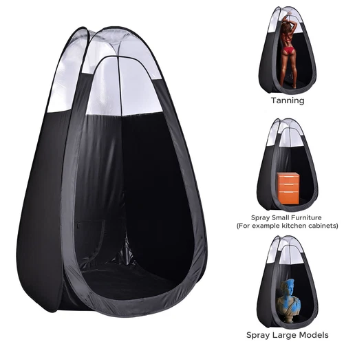 Portable Outdoor Shower Toilet Tent Tanning Booth Room Mobile Cubicle +Carry Bag - Picture 1 of 10