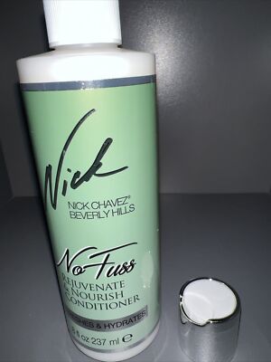 (12,63 / 100ml)  NICK CHAVEZ  No Fuss Rejuvenate  &Nourish Conditioner  237ml