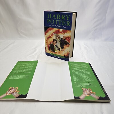 Harry Potter And The Half-blood Prince FIRST EDITION OWLS Misprint And Sighned 