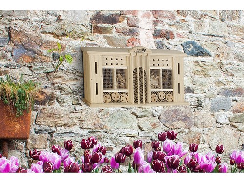 Hôtel à insectes XXL "Grand Hotel" - 28 x 50 cm - Royal Gardineer - Afbeelding 4 van 5