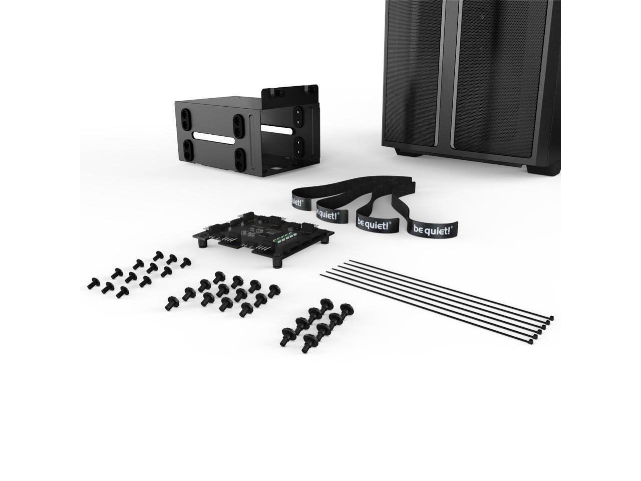 будьте спокойны Корпус для компьютера Pure Base 500 FX ATX Mid Tower с 4-гигабайтным накопителем Light Win