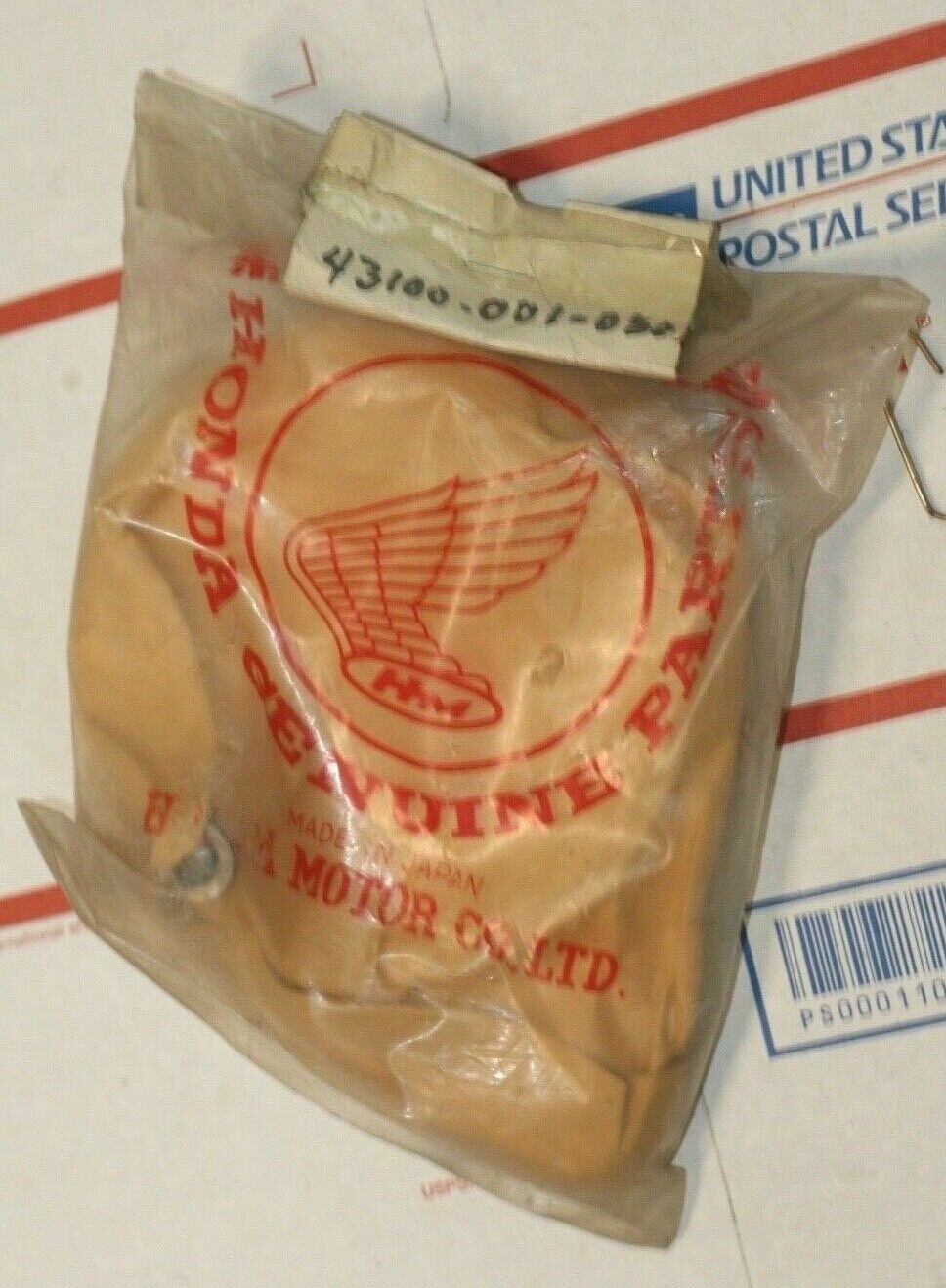 Honda PANEL REAR BRAKE C100 NOS #43100-001-020