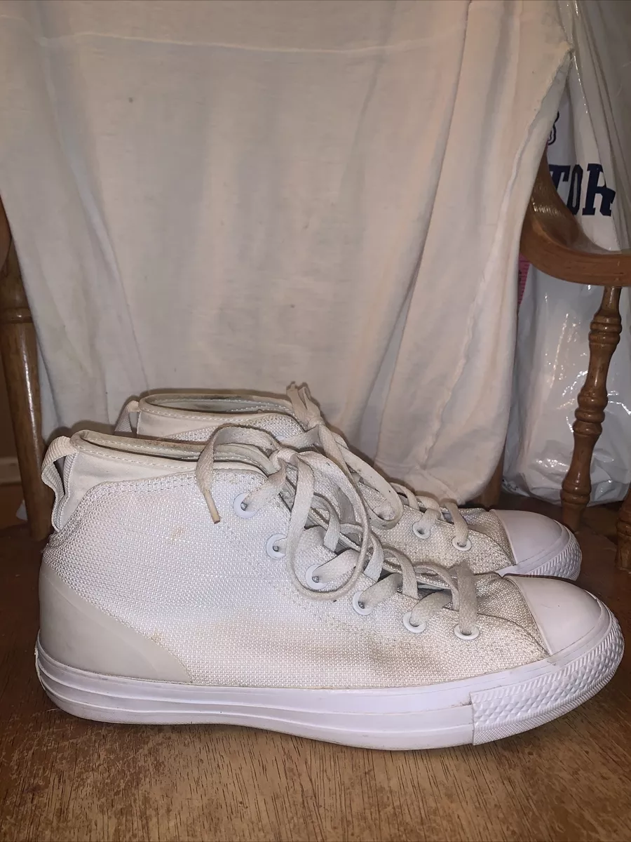 lort Strøm Lade være med Converse Chuck Taylor All Star Syde Street White-White 155490C Men 8 Woman  10 | eBay