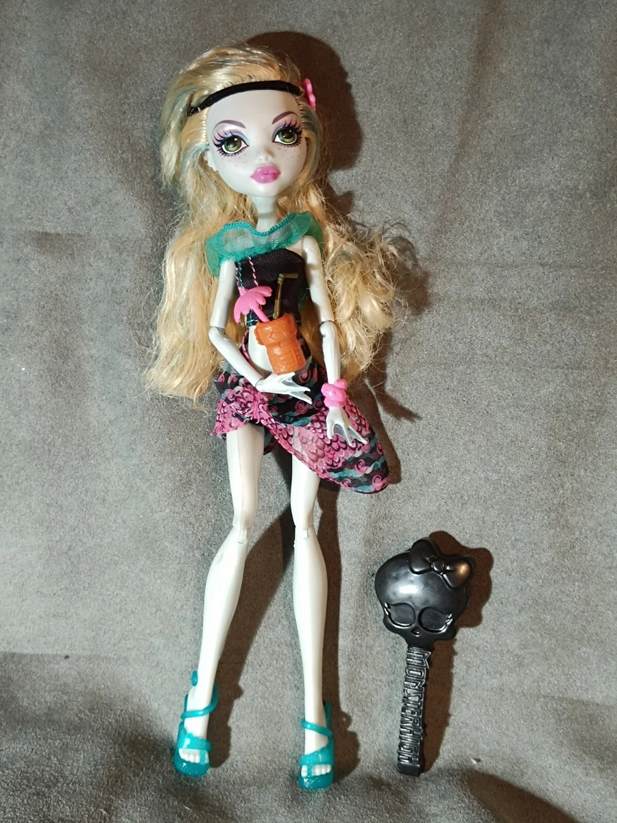MONSTER HIGH G1 - Muñeca LAGOONA BLUE "SKULL SHORES / COSTA CALAVERA" y peine