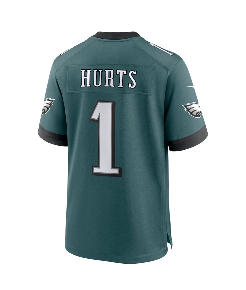 Nike Jalen Hurts Midnight Green Philadelphia Eagles Super Bowl LIX