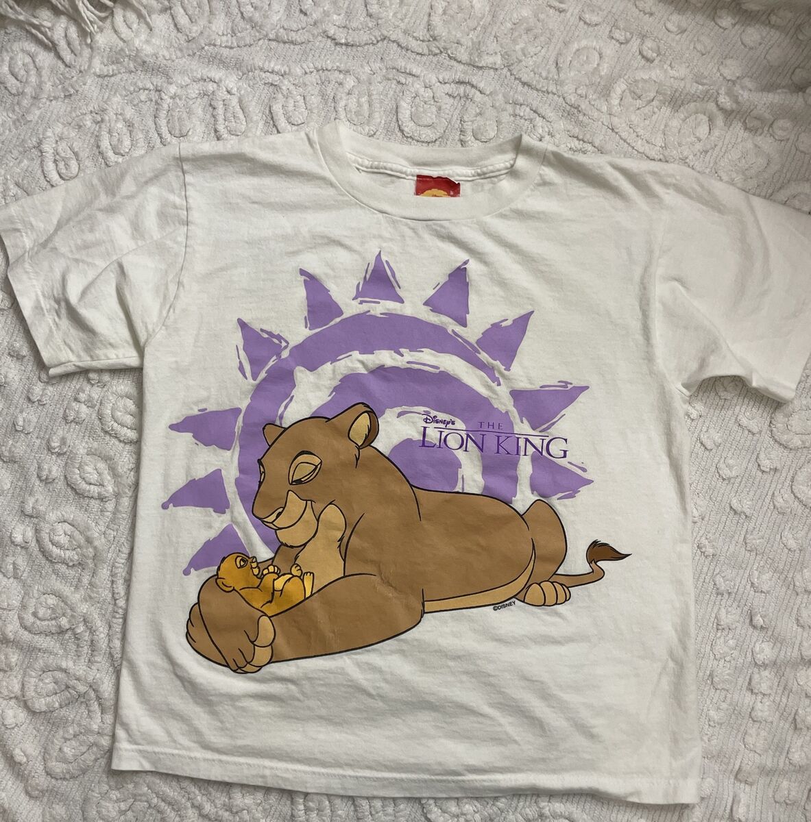 Vintage 90's Lion King T-Shirt, Sarabi And Simba, Youth XL Vintage 90's Lion King T-Shirt, Sarabi And Simba, Youth XL