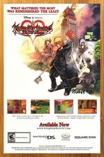 2009 Kingdom Hearts 358/2 Days Nintendo DS Pr...