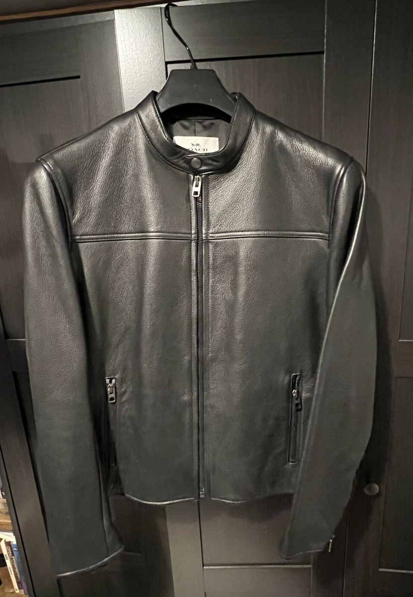 NEW Coach Leather Racer Jacket | eBay NEW Coach Leather Racer Jacket | eBay