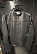 NEW Coach Leather Racer Jacket