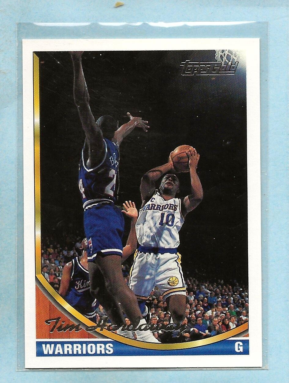 TIM HARDAWAY - 1993-94 Topps "GOLD" - #320 - Warriors - Comb. Shipping