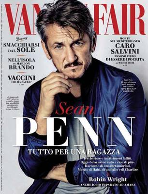 VANITY FAIR Magazine ITALY Sean Penn Eric Ray Davidson Carlo Savini Robin Wright