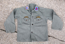 50's Military Airborne Souvenir Jacket Child Size Vintage Field Coat US Navy