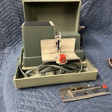 Argus 300 Automatic Vintage 35mm Slide Changer Projector With Case-Untested