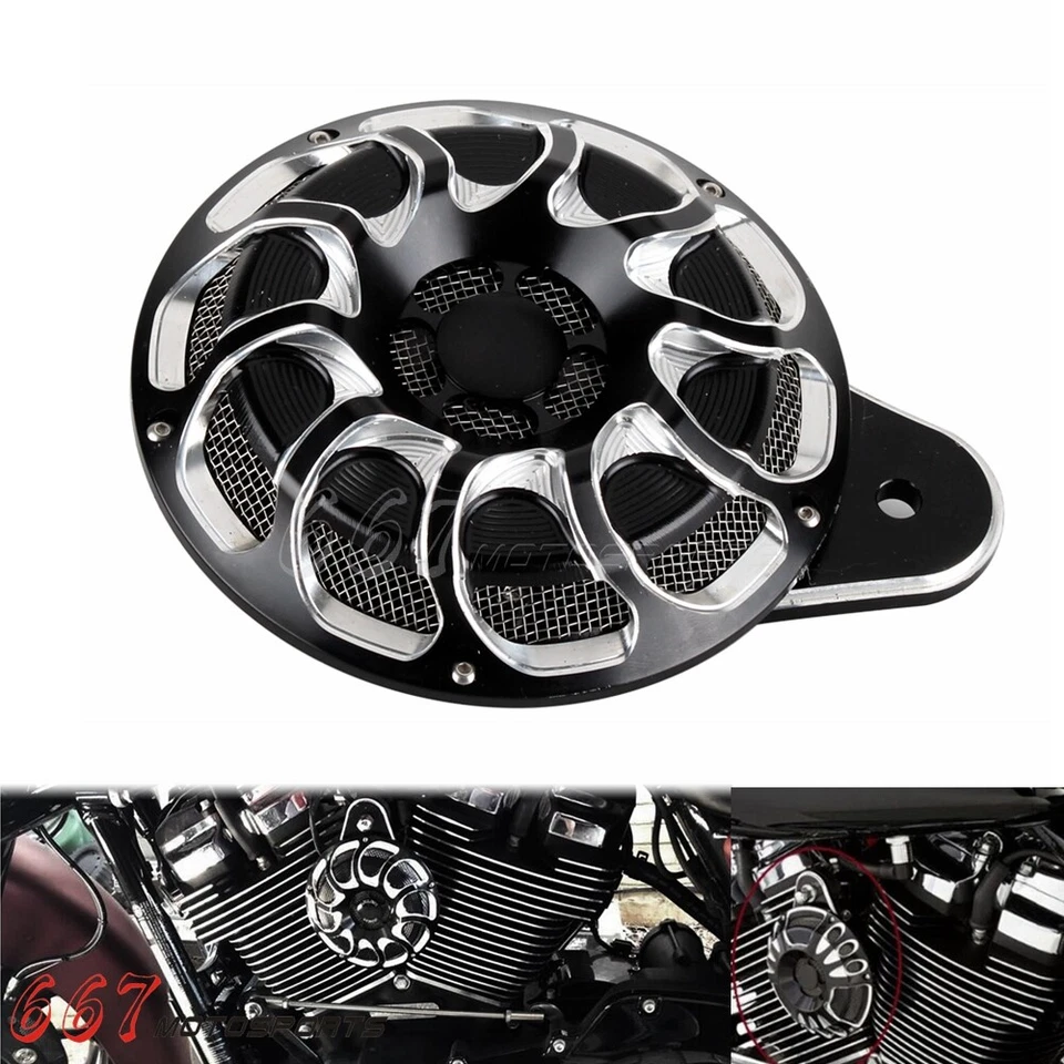 Крышка гудка с ЧПУ для мотоцикла Harley Big Twin Sportster XL 1200 883 2007-2018 - Изображение 3 из 4