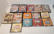 Sims PC CD MAC DVD EA LOT Collection Lot Of 14 Different Titles