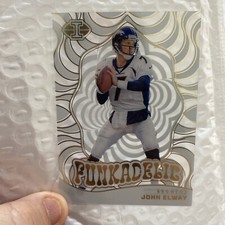 John Elway Funkadelic White Gold Holo Panini Illusions Football 2023-2024