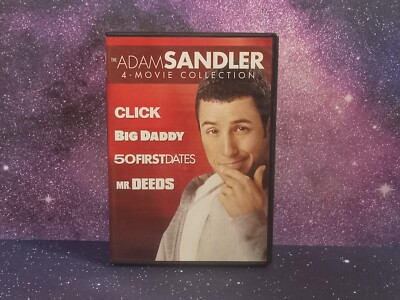 Adam Sandler 4 Movie Collection : Click, Big Daddy, Mr Deeds & 50 First ...