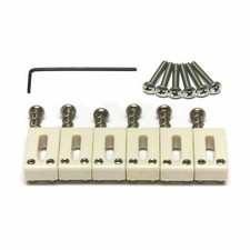 Graph Tech TUSQ Saddle Set Offset Lefty Strat Tele Style Saddles 2 1/16" Strin