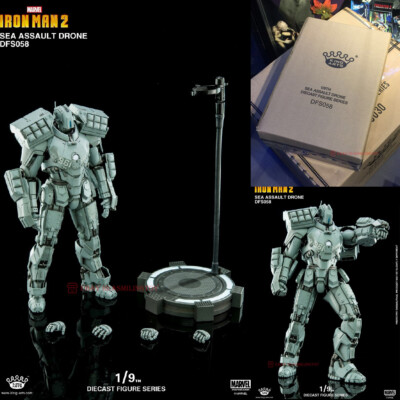 King Arts Marvel 1/9 Diecast Figure Series DFS058 Iron Man 2 Sea