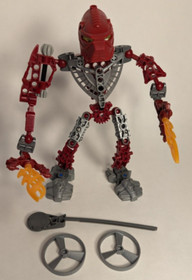 LEGO Bionicle Metru Nui Toa Hordika 8736: Vakama (complete w/ Rhotuka Spinner)