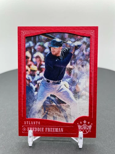 2018 Panini Diamond Kings SP Red Frame Freddie Freeman #143