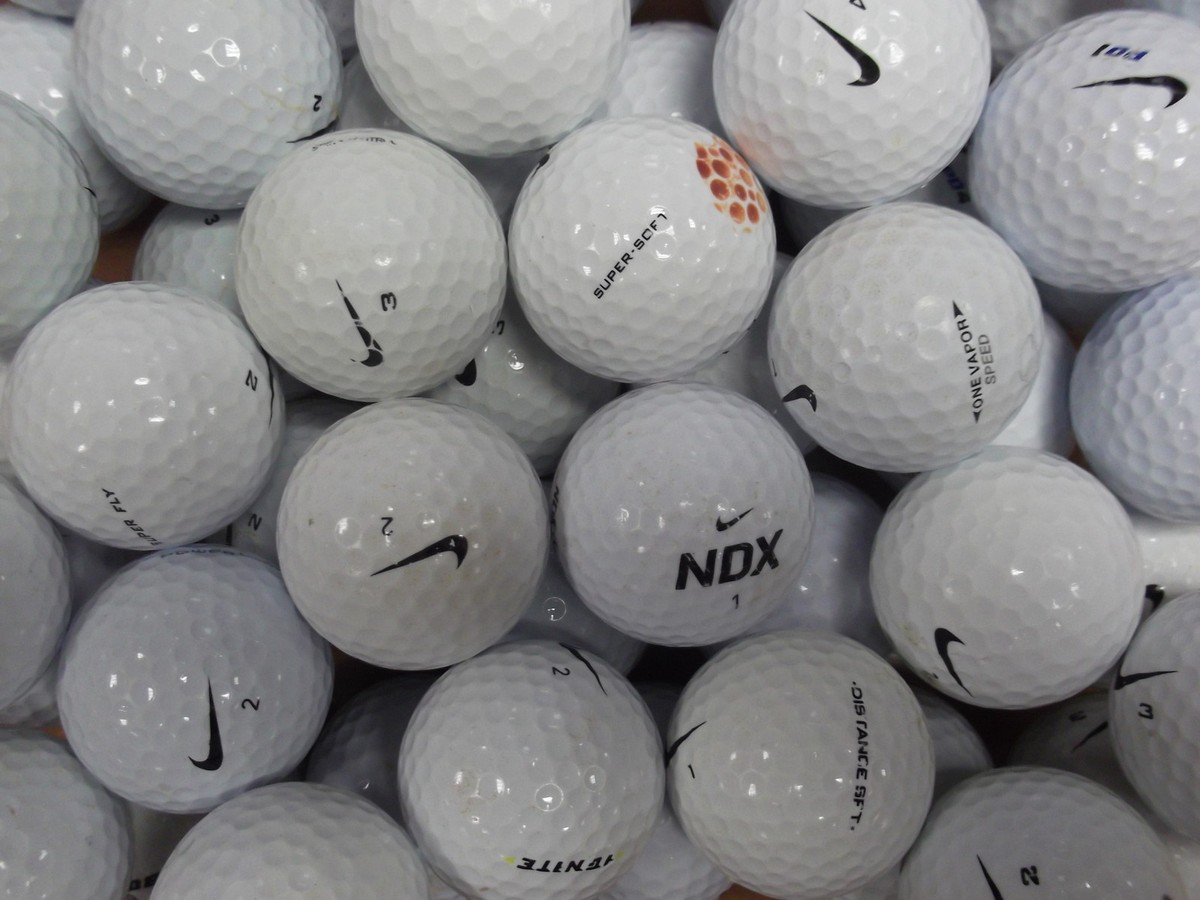 100 NIKE GOLF BALLS GRADE DISTANCE, PD, IGNITE ETC 