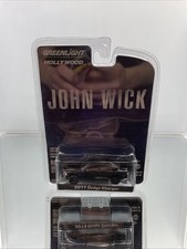 GREENLIGHT HOLLYWOOD SERIES 19 JOHN WICK 2011 DODGE CHARGER Rubber Tires