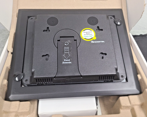 PanImage By Pandigital 8 Inch LED Photo Wood Frame Up To 1600 Images - Picture 8 of 10