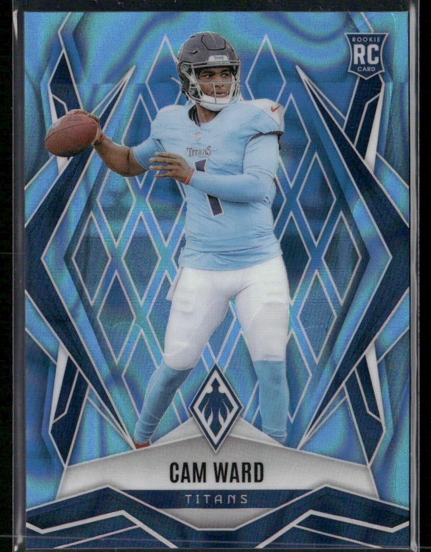 2025 Panini Phoenix - Rookies Cam Ward #194 Light Blue Lava /325 (RC)