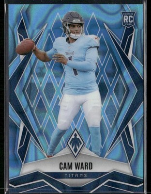 2025 Panini Phoenix - Rookies Cam Ward #194 Light Blue Lava /325 (RC)