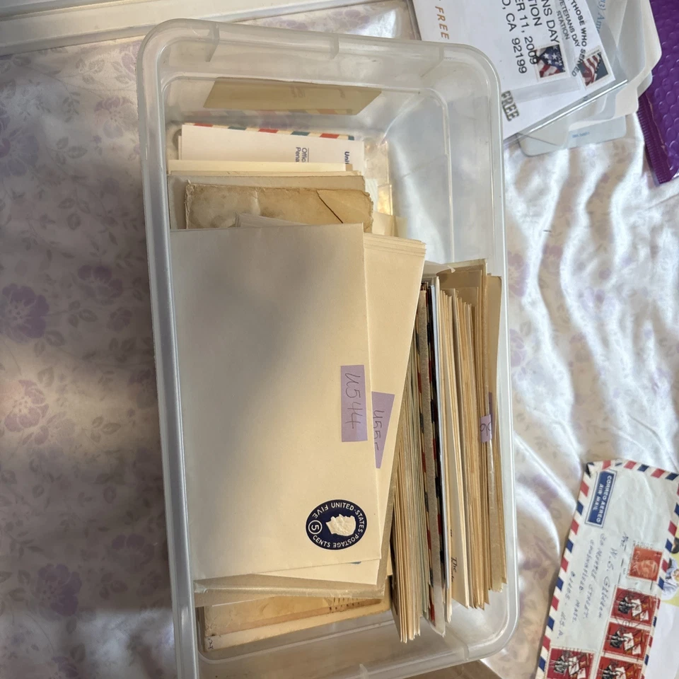 Assorted Postal Envelopes Mostly Unused Some Very Old! See Photos - Image 2 of 4