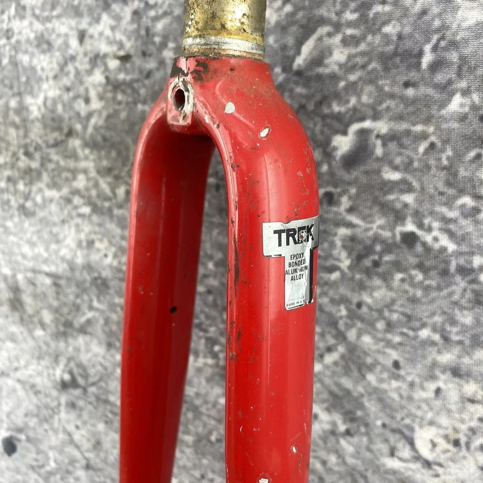 Vintage Trek Road Bike Fork 1" Threaded 700c Bonded Alloy USA Short 6" 25.4mm - Image 2 of 4