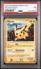 2010 POKEMON WORLD COLLECTION PORTUGUESE PIKACHU-HOLO PSA 7